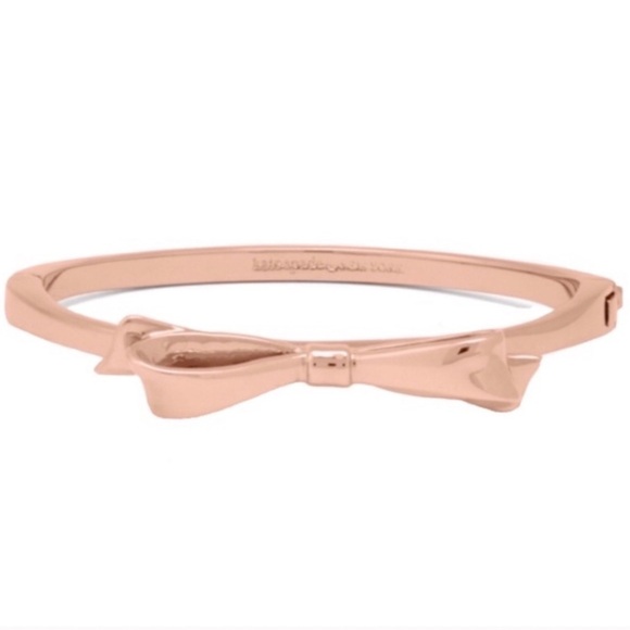 KATE SPADE • Rose Gold Love Notes Bangle Bracelet - Picture 1 of 5